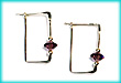 Rectangle Hoop Earrings